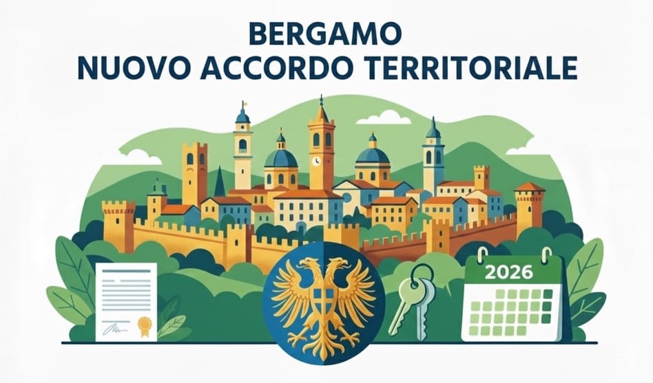 Bergamo Nuovo Accordo Territoriale Bergamo: nuovo Accordo territoriale in vigore dal 1 febbraio 2026
