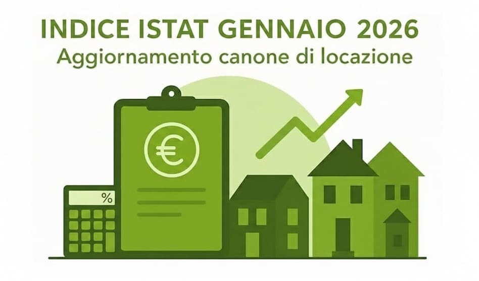 Pubblicato l'indice Istat di gennaio 2026 su cui calcolare l'adeguamento del canone di affitto