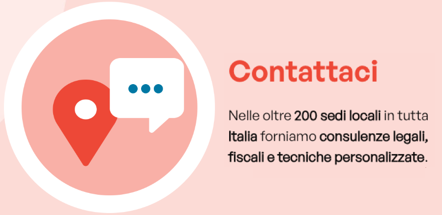 Compila il modulo per essere contattato dalla sede territoriale più vicina a te