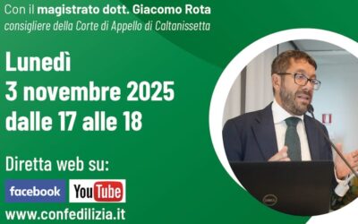 News e aggiornamenti sulla locazione 1 Compiti e poteri dell’amministratore – Seminario online