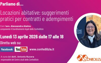 Locazioni abitative: suggerimenti pratici per contratti e adempimenti – Seminario on-line